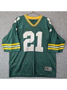Vintage Starter Green Bay Packers Craig Newsome #21 Jersey Mens 52 XL 90s NFL